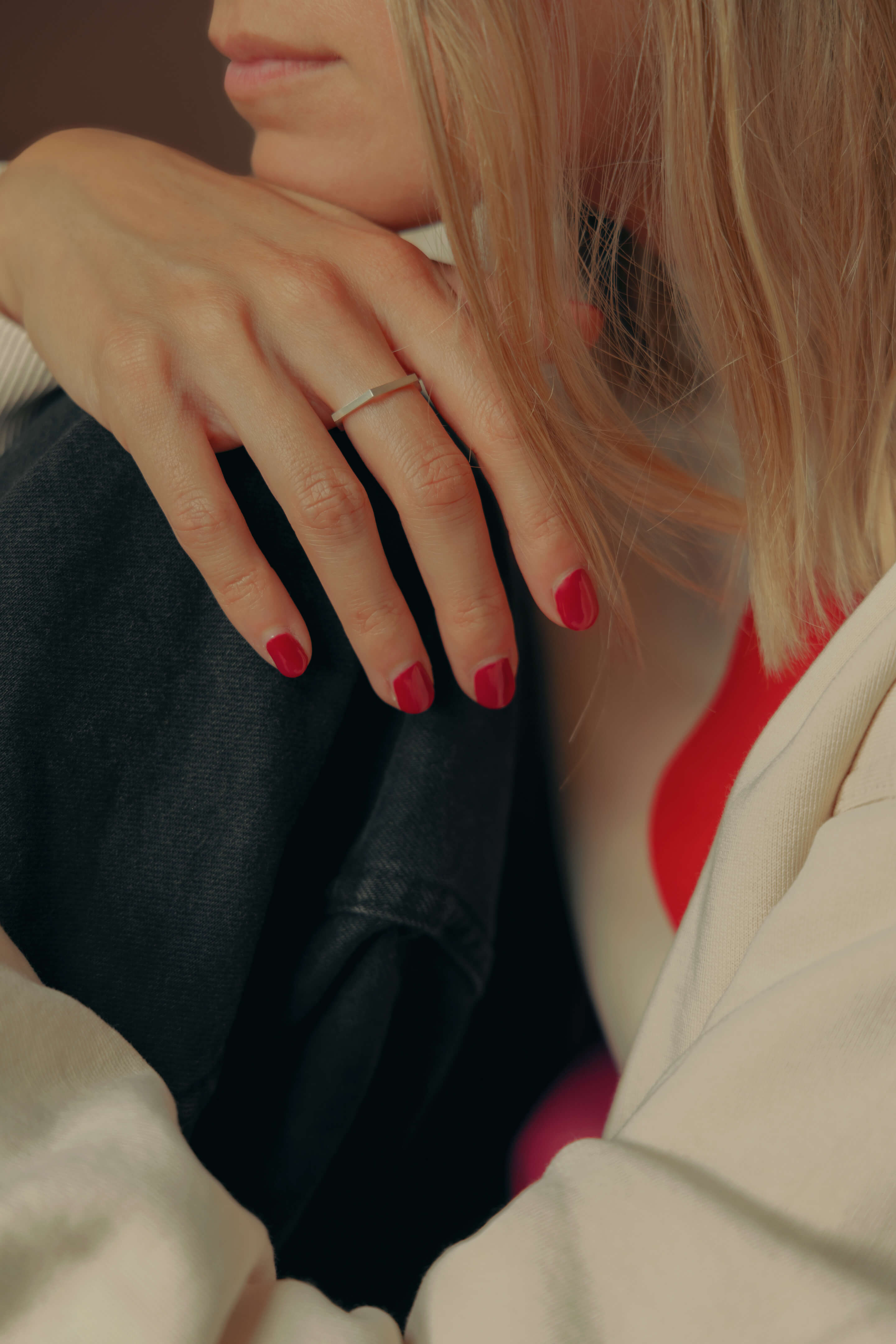 Bague Pendentif Essentiel ob satiné