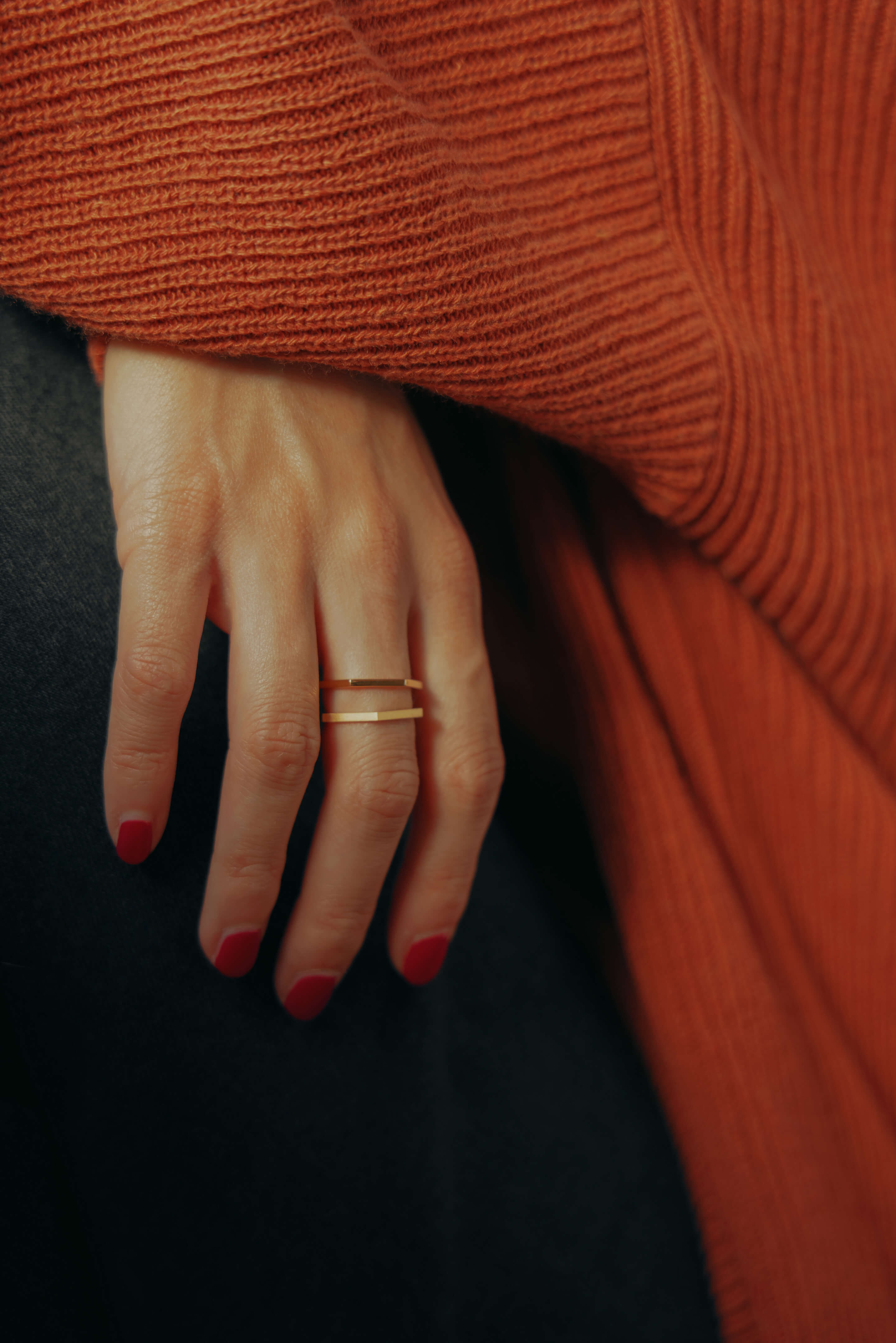 Bague Pendentif Essentiel oj satiné