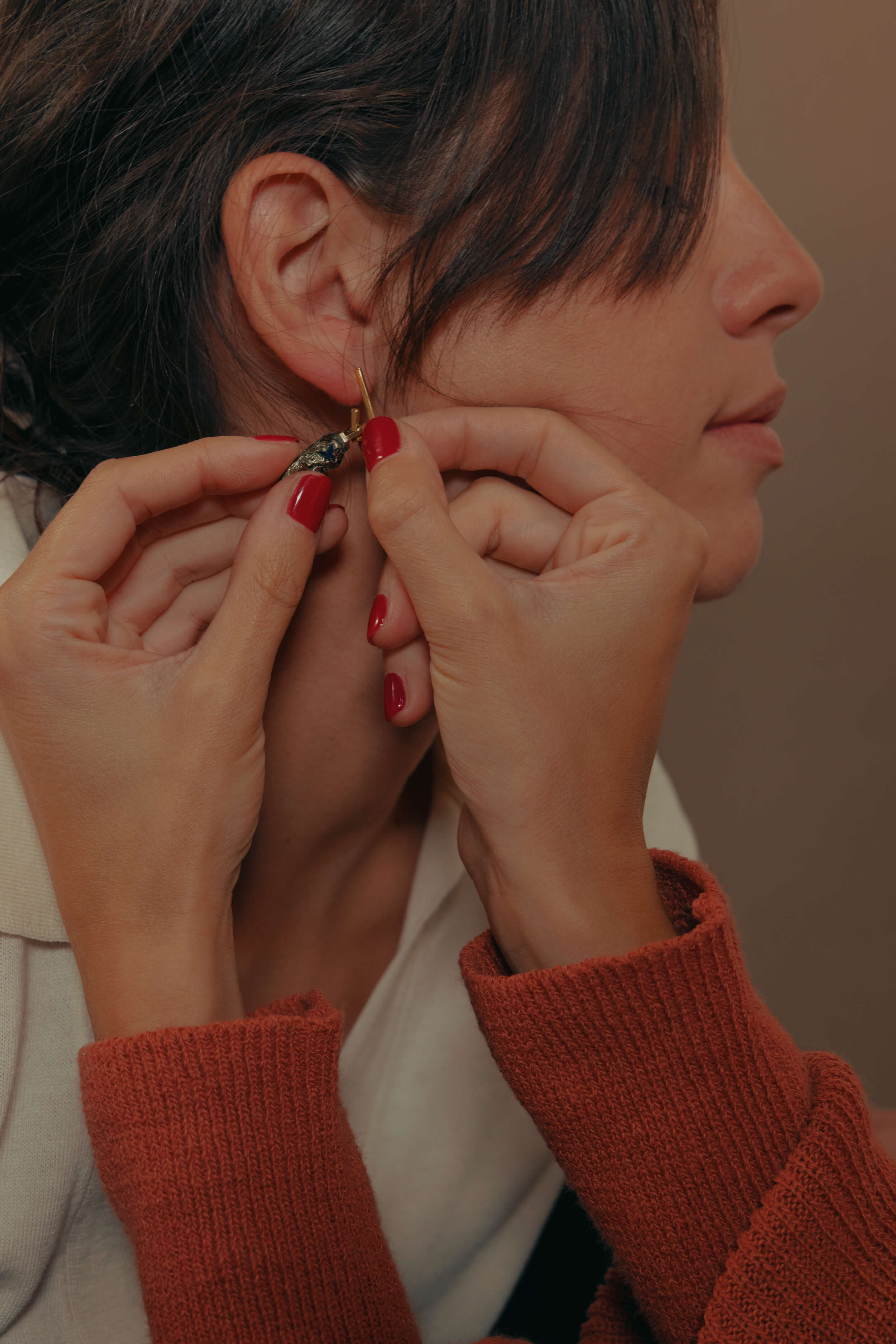 Mono Boucle d'oreille Mouvement oj