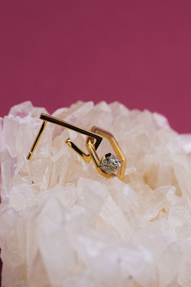 mono boucle oj + solitaire 14 py 2