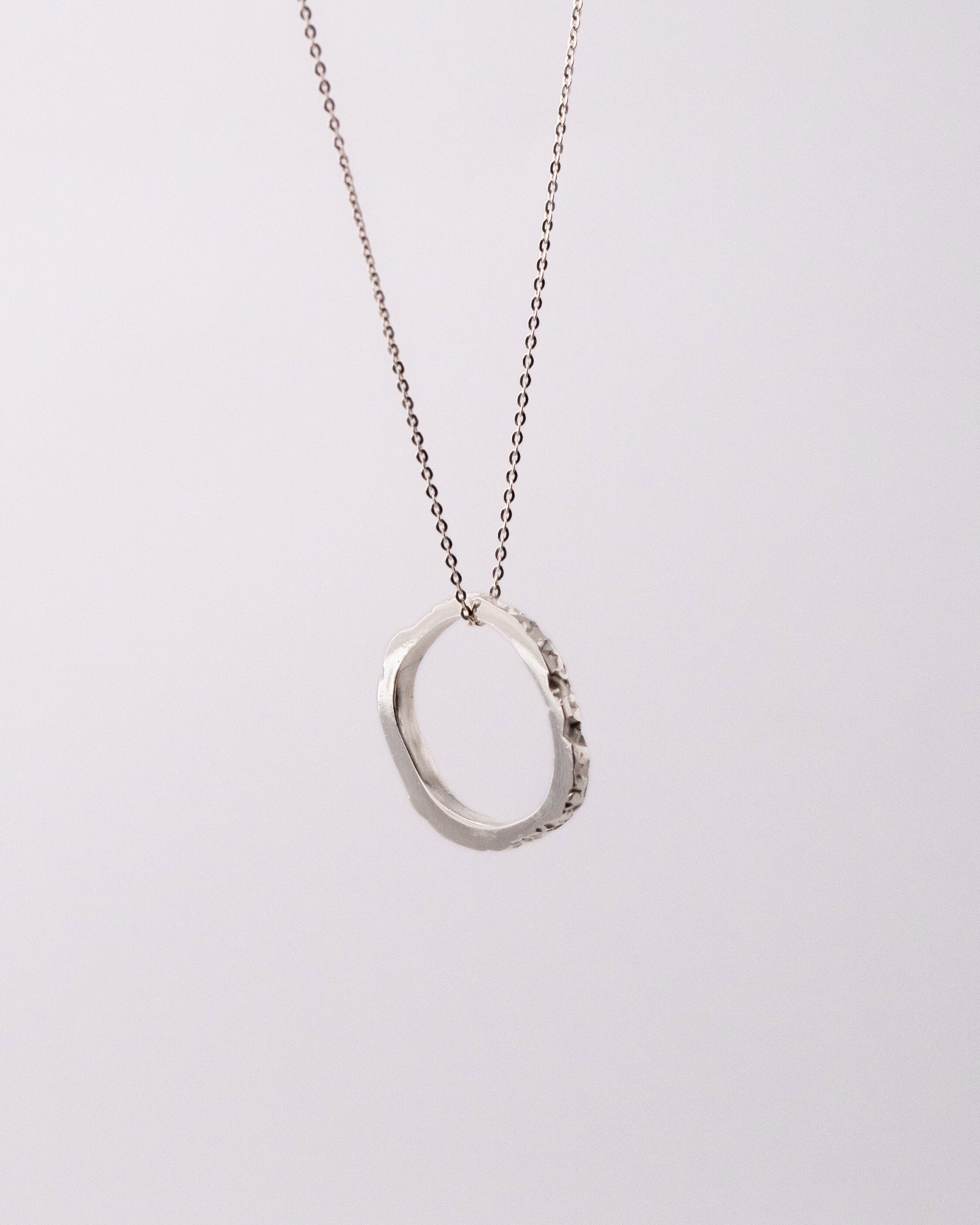 Collier éthique en argent ou or blanc