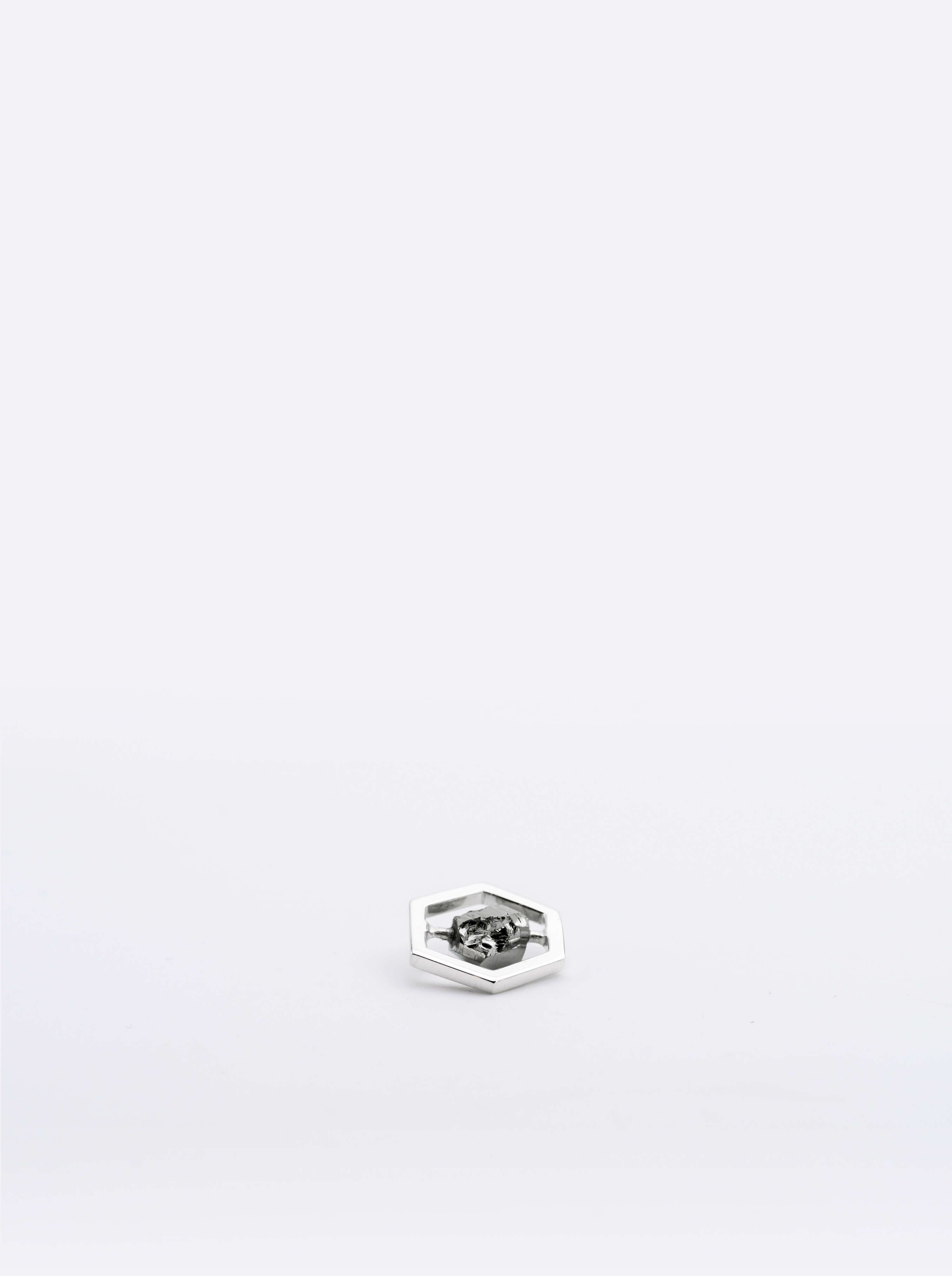 Pendentif Attraction 14 Pyrite Argent